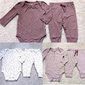 Baby Gap long sleeve bodysuits and leggings